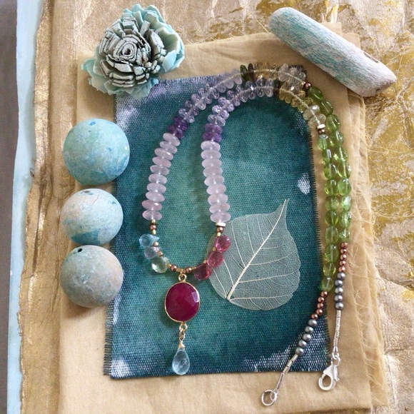 New Sundance Charm Gemstone Necklace - Picture 5 of 14